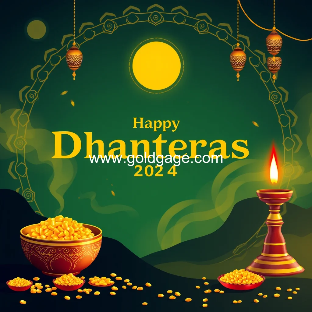 You are currently viewing Dhanteras 2024 : Significance  puja muhurat  and best times to buy gold