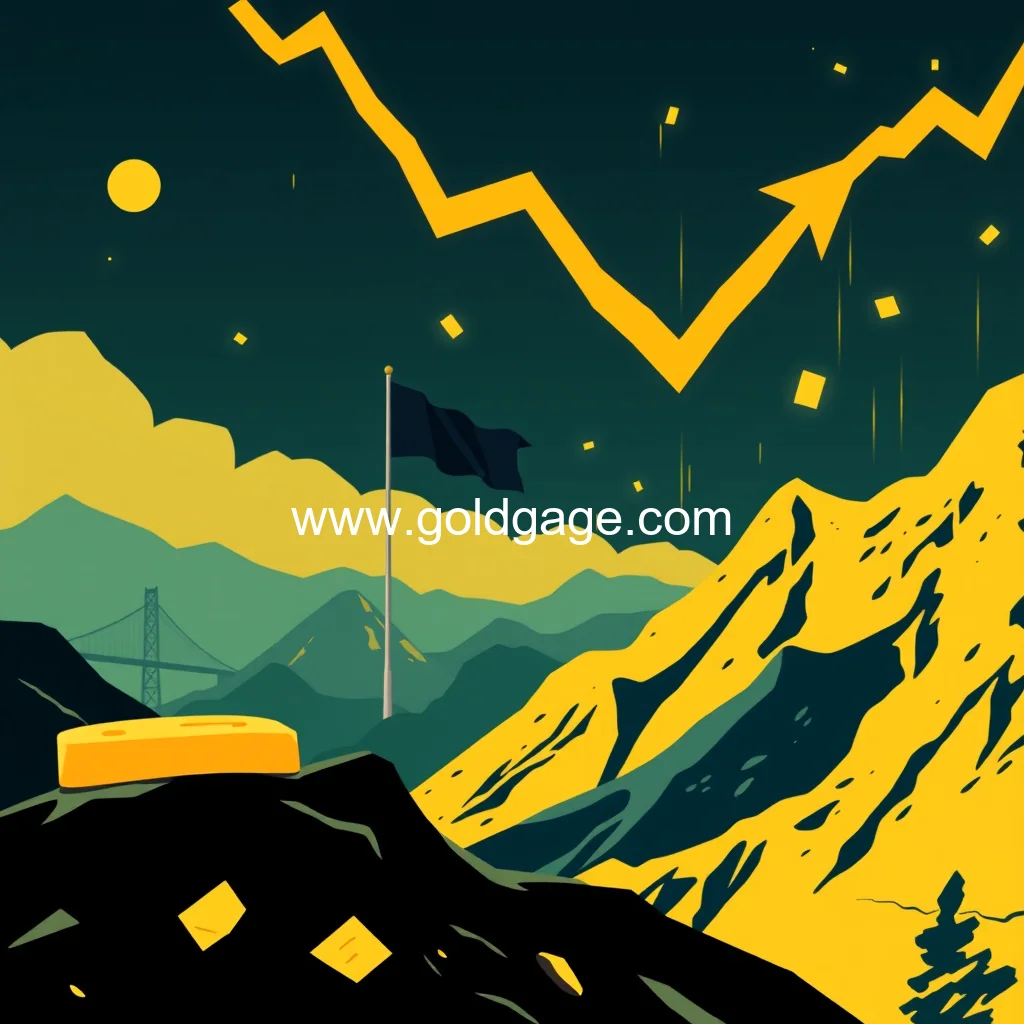 You are currently viewing Inflation Concerns  Trade Policies  and Tensions Drive Uncertainty in Gold Market