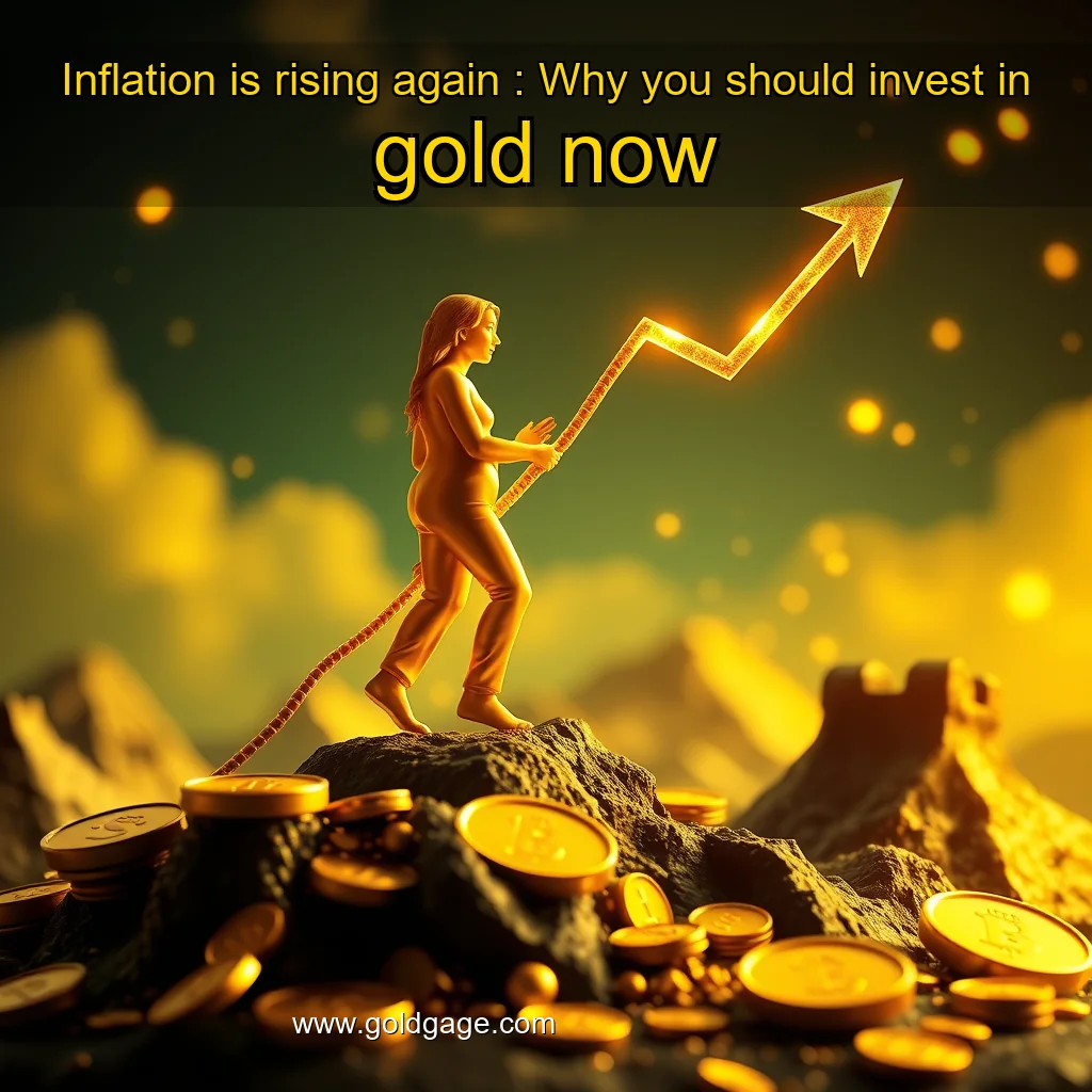 You are currently viewing Inflation is rising again : Why you should invest in gold now