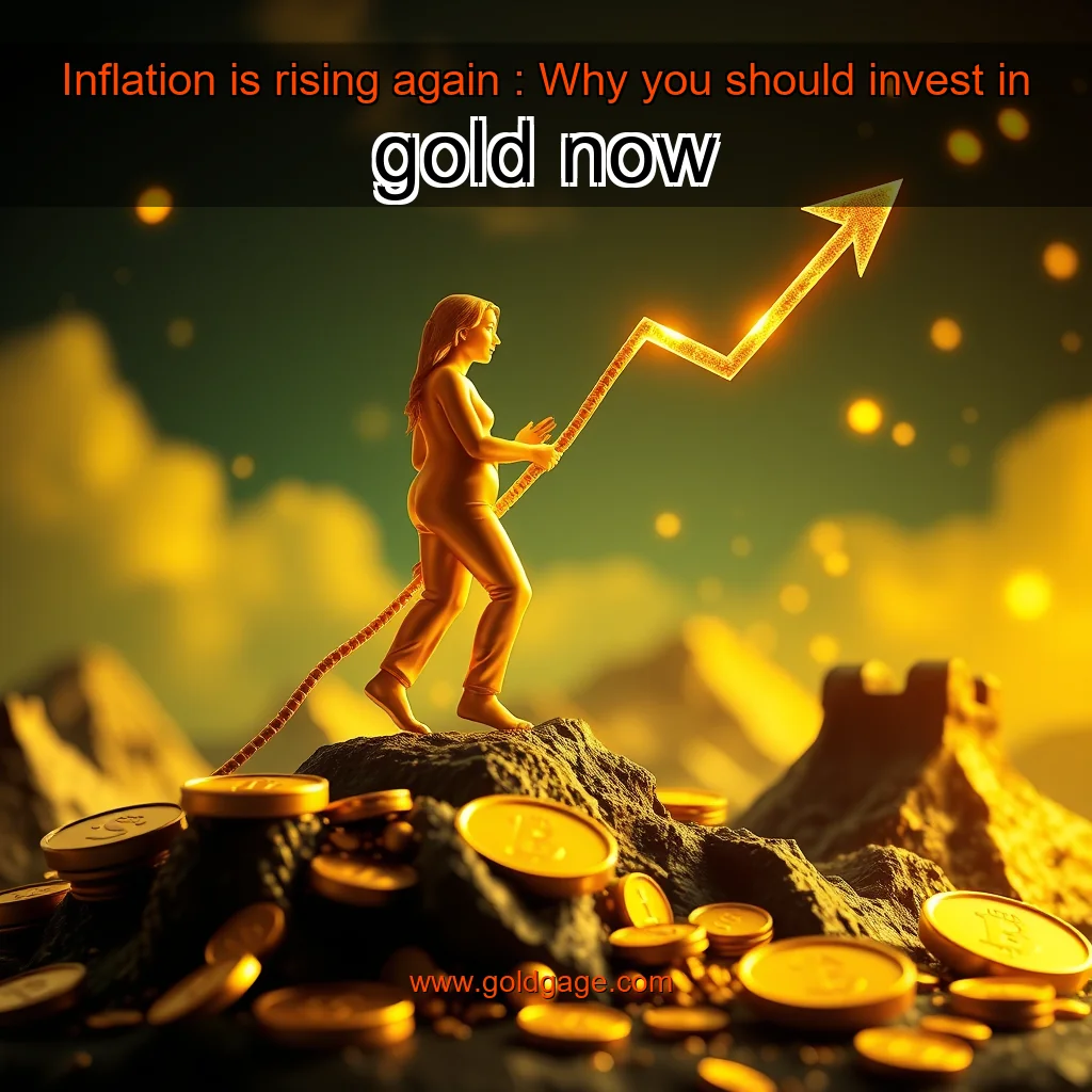 You are currently viewing Inflation is rising again : Why you should invest in gold now