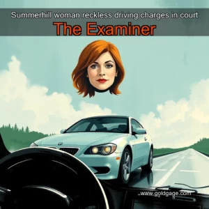 Read more about the article Summerhill woman reckless driving charges in court  The Examiner
