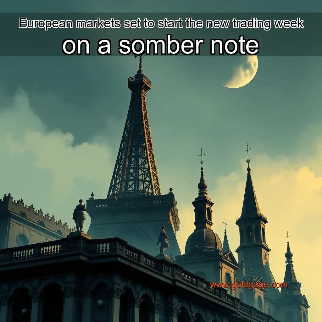 You are currently viewing European markets set to start the new trading week on a somber note