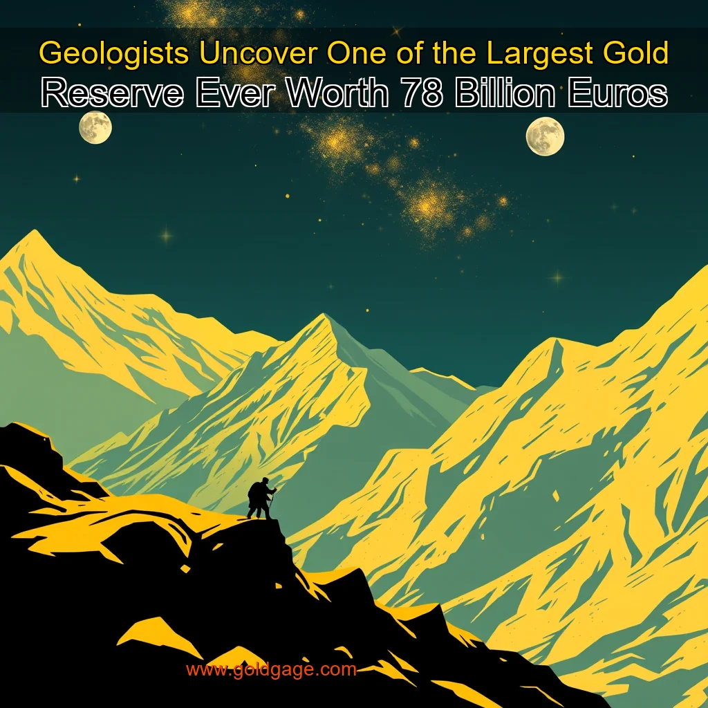 You are currently viewing Geologists Uncover One of the Largest Gold Reserve Ever  Worth 78 Billion Euros