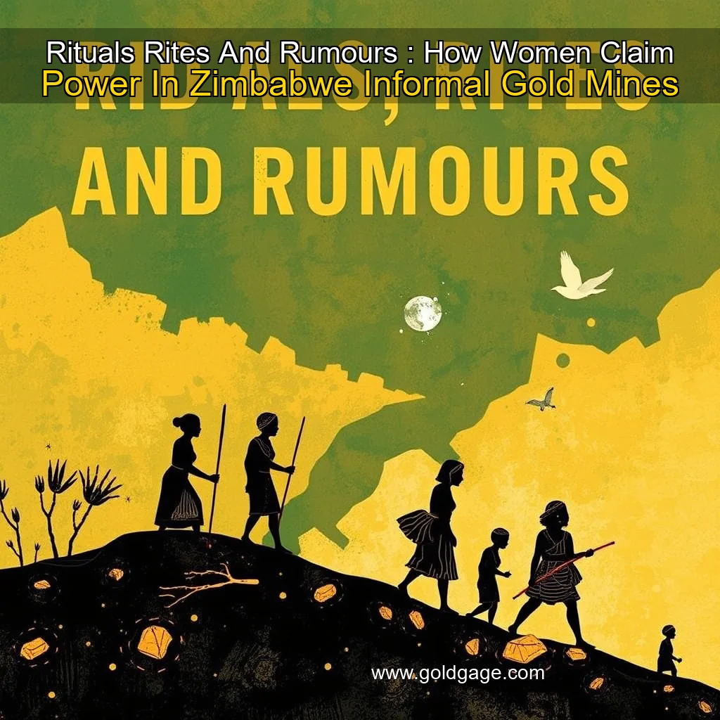 You are currently viewing Rituals  Rites And Rumours : How Women Claim Power In Zimbabwe Informal Gold Mines