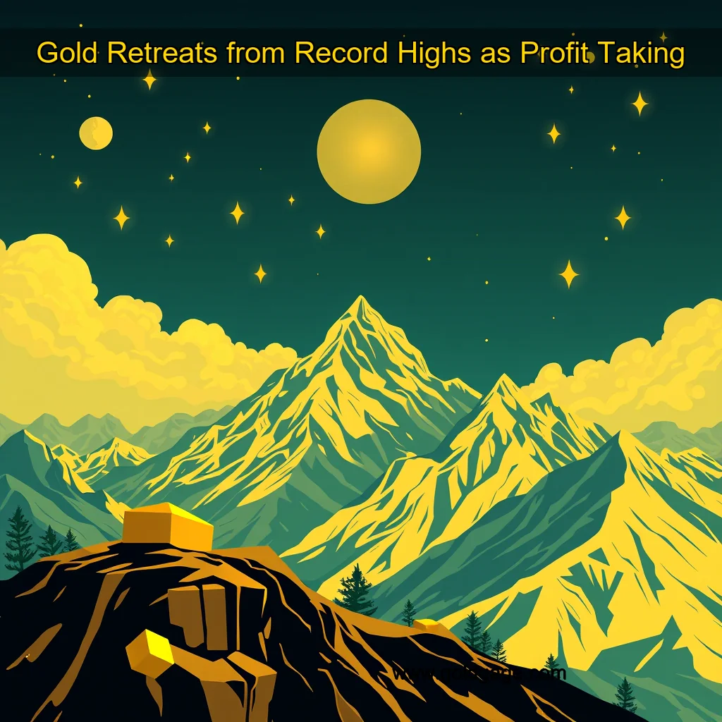 You are currently viewing Gold Retreats from Record Highs as Profit  Taking