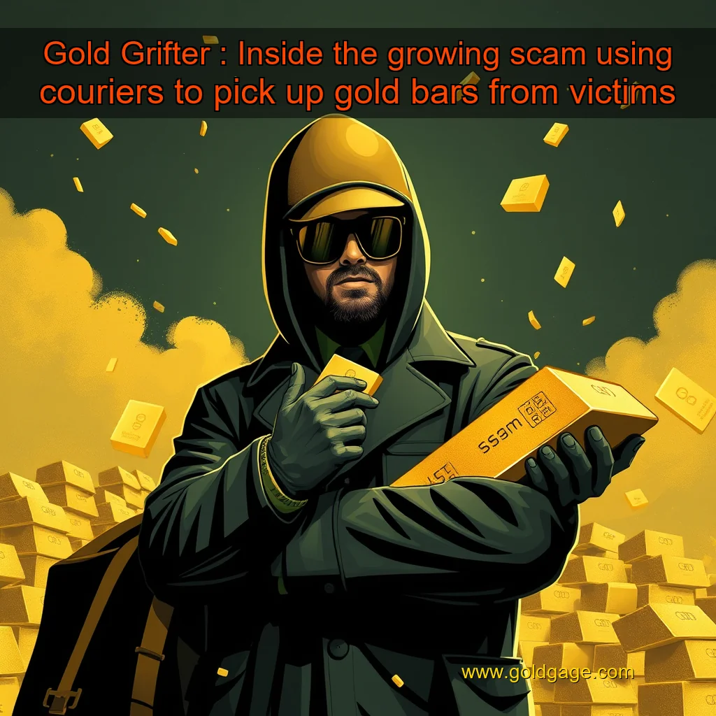 You are currently viewing Gold Grifter : Inside the growing scam using couriers to pick up gold bars from victims