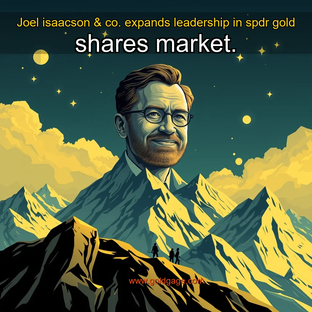 You are currently viewing Joel isaacson & co. expands leadership in spdr gold shares market.