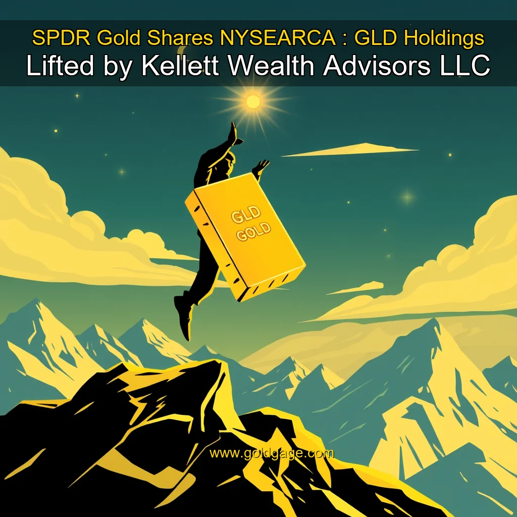 You are currently viewing SPDR Gold Shares  NYSEARCA : GLD  Holdings Lifted by Kellett Wealth Advisors LLC