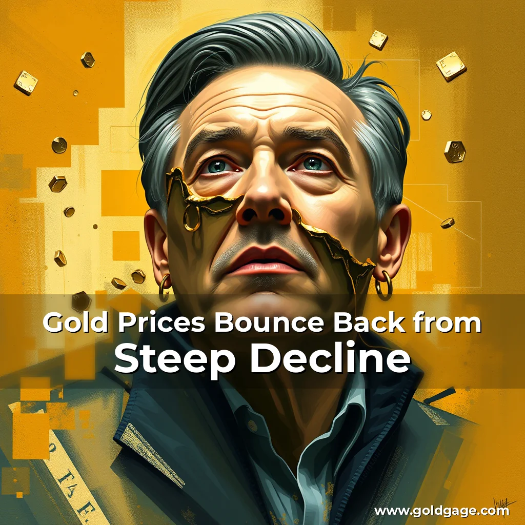 You are currently viewing Gold Prices Bounce Back from Steep Decline