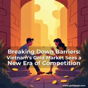 Read more about the article Breaking Down Barriers: Vietnam’s Gold Market Sees a New Era of Competition